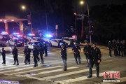 陕西约200名海军陆战队士兵进驻洛杉矶 开始执行警戒守卫任务